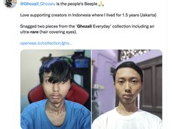 Ramai-ramai Buru Selfie Ghozali Pose Langka