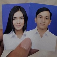 Terakhir ada pasfoto nikah milik Ge Pamungkas dan Anastasia Herzigova alias Kyku. Keduanya melangsungkan pernikahan pada 1 Desember 2018. Foto: Instagram