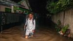 Penampakan Banjir di Rangkasbitung Tadi Malam