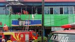 Ruko Kantor Cabang BRI Pasar Kliwon Kudus Terbakar