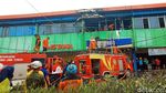 Ruko Kantor Cabang BRI Pasar Kliwon Kudus Terbakar