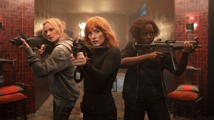 This image provided by Universal Pictures shows Jessica Chastain in a scene from the film  