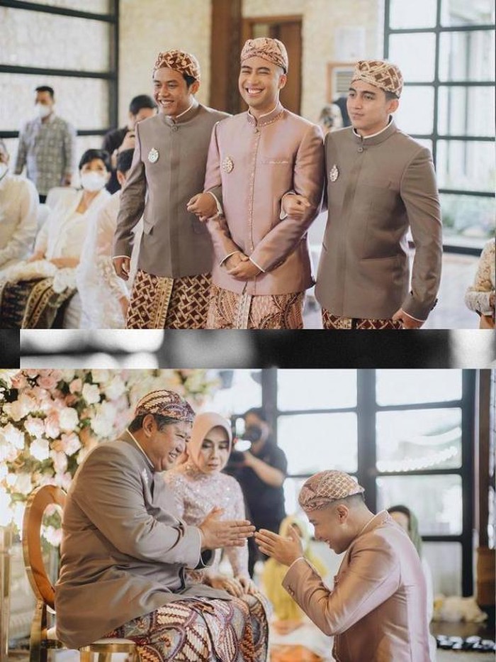 Vidi Aldiano Momen sungkeman dan siraman Vidi Aldiano jelang menikah