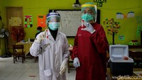 Imbas temuan kasus COVID-19 tersebut, kegiatan belajar di sekolah itu ditutup sejak Kamis (13/1/2022) kemarin.
