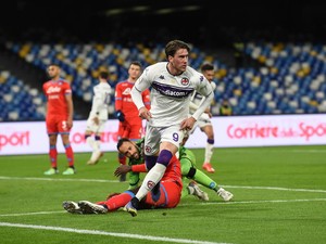 Coppa Italia: Fiorentina Gilas Napoli 5-2