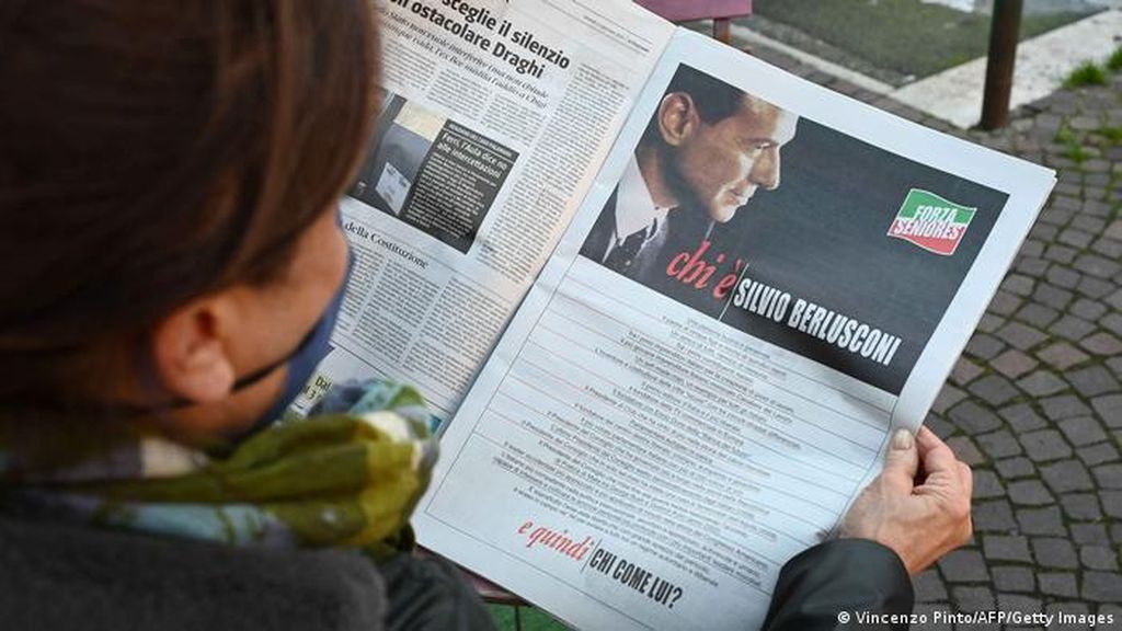 Kubu Konservatif Italia Dukung Silvio Berlusconi Jadi Presiden