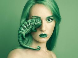 Karya Keren Fotografer Bikin Potret Wajah Setengah Manusia dan Hewan