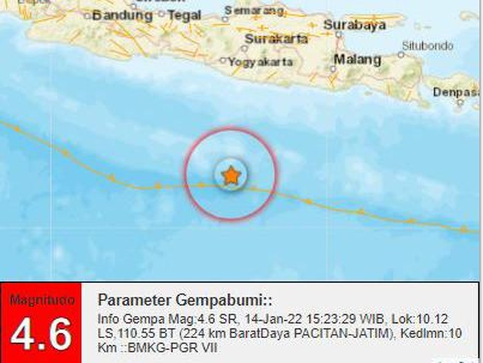 gempa pacitan 4,6