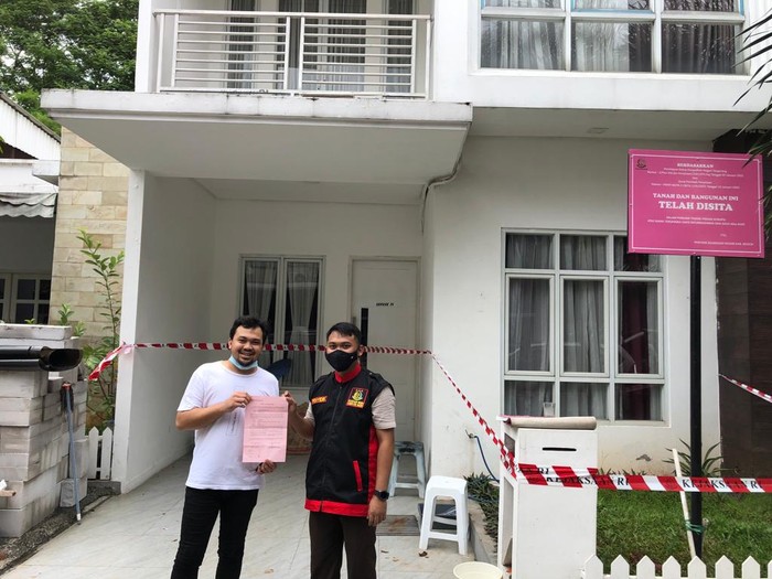 rumah Hafiz Fatur yang disita