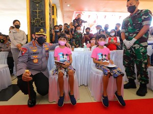 Kapolri Minta Forkopimda Maluku Kejar Target Vaksinasi 70 Persen
