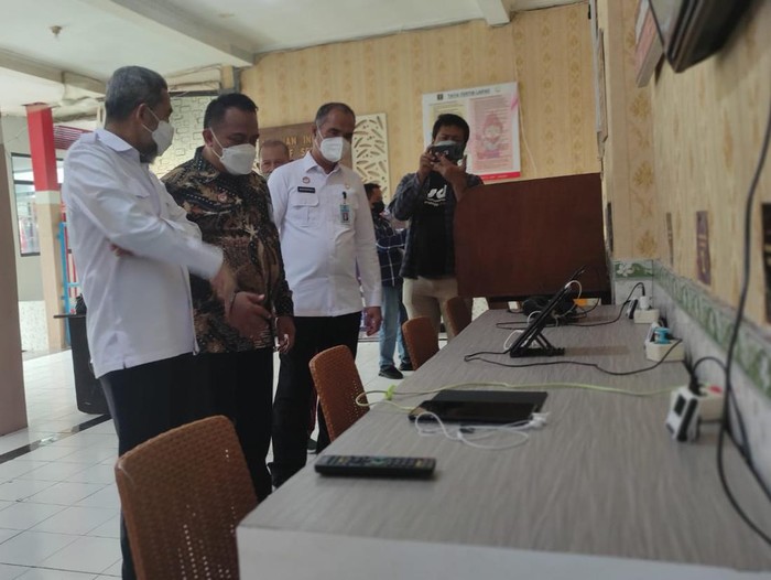 Kemenkumham Sidak Prokes Antisipasi Omicron di Lapas Sidoarjo
