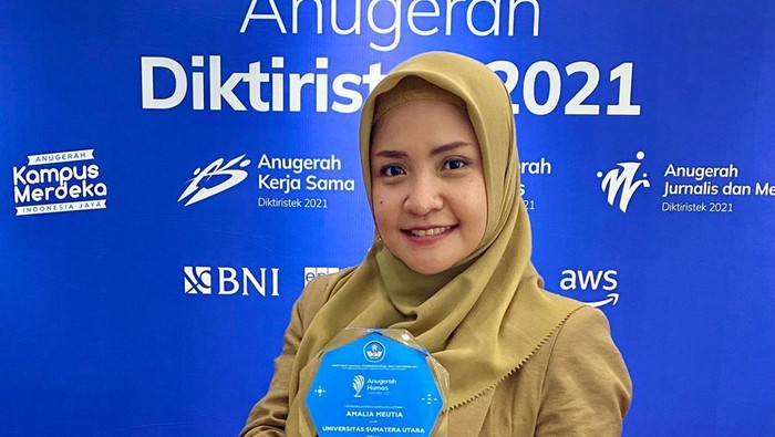 Kepala Humas USU Raih Gelar Insan Humas Terpopuler dari Kemendikbud