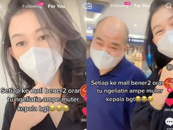8 Foto Cinta Beda Usia Viral, Pasutri Dikira Anak dan Bapak Setiap ke Mall