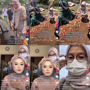 Kisah pilu viral di media sosial.
