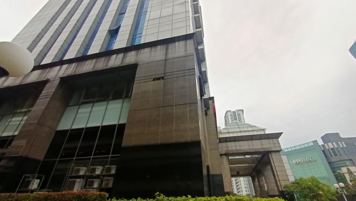 Kondisi gedung Kantor Wali Kota Jakbar usai gempa (Karin-detikcom)