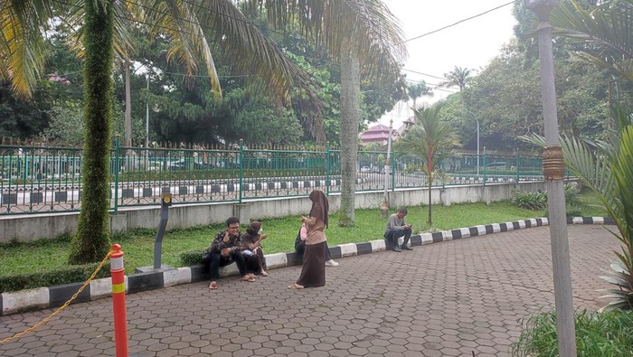 Kondisi setelah gempa di Kabupaten Bogor