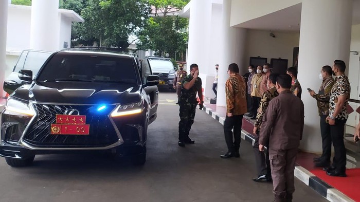 Panglima TNI Bertemu Jaksa Agung di Kejagung. (Foto: Wilda/detikcom)