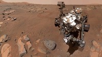 Ada Lapisan Ungu Misterius di Mars, Pertanda Apa?