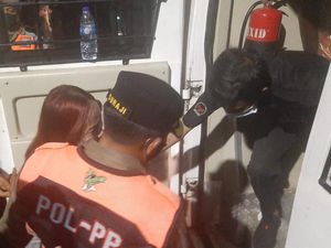 14 PSK di Tanah Abang Jakarta Pusat Terjaring Razia Satpol PP