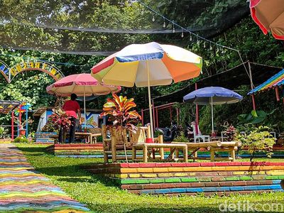 Potret Bekas Tambang Pasir yang Disulap Jadi Taman Cantik