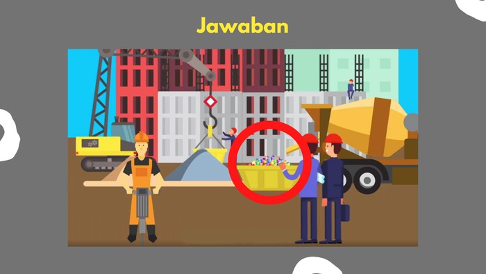 Bisakah kamu menemukan hal yang aneh di gambar ini?