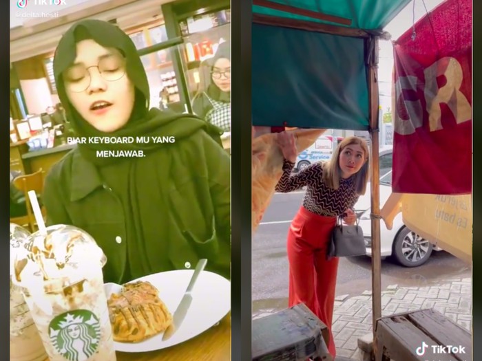 Wanita sombong saat nonkrong di kafe mahal Wanita sombong saat nonkrong di kafe mahal