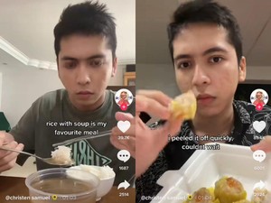 Cara Makannya Nyeleneh, TikToker Ini Sebut Bubur Kacang Ijo dan Dimsum Tak Enak
