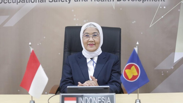 Direktur Jenderal Binwasnaker dan K3 Kemnaker Haiyani Rumondang