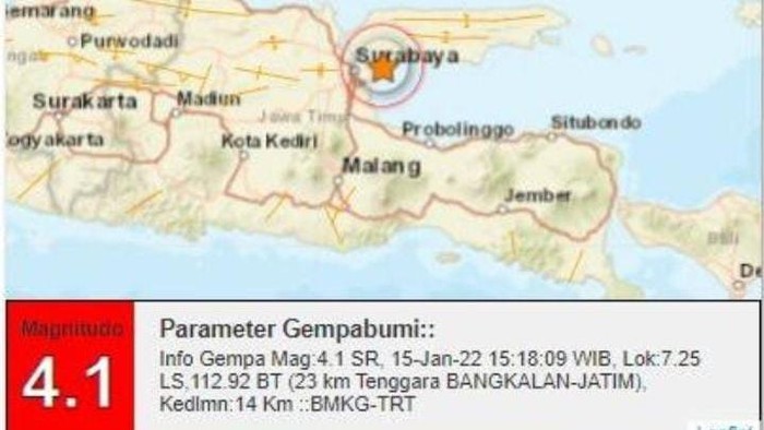 gempa bangkalan