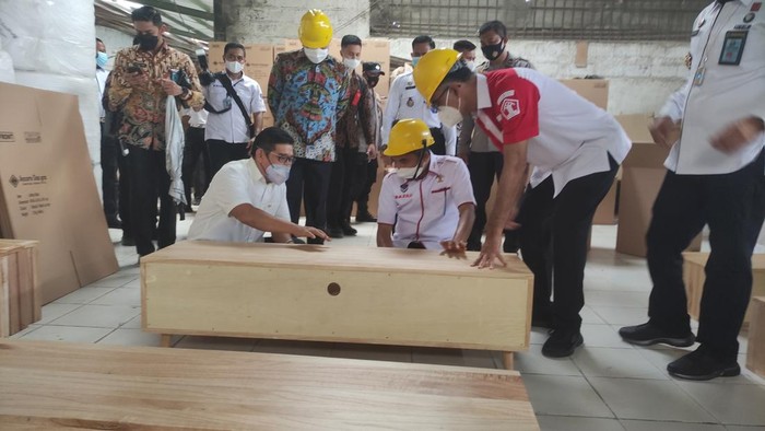 Kemenkumham Apresiasi Pembinaan Meubelair Lapas I Surabaya