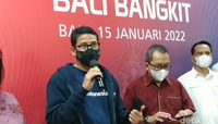 Belum Ada Wisman Ke Bali, Sandiaga Uno Siapkan Sejumlah Langkah