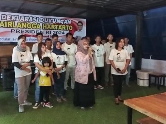 Sedulur Airlangga Hartarto di Blitar Deklarasikan Capres 2024