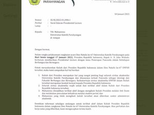 Heboh Surat Mahasiswa Absen Kuliah Jokowi Akan Disanksi, Unpar Buka Suara
