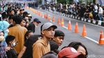 Antusias Warga Ramai-ramai Nonton Street Race di Ancol