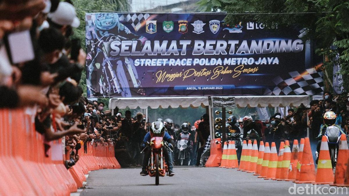 Street Race di kawasan Ancol, Jakarta Utara