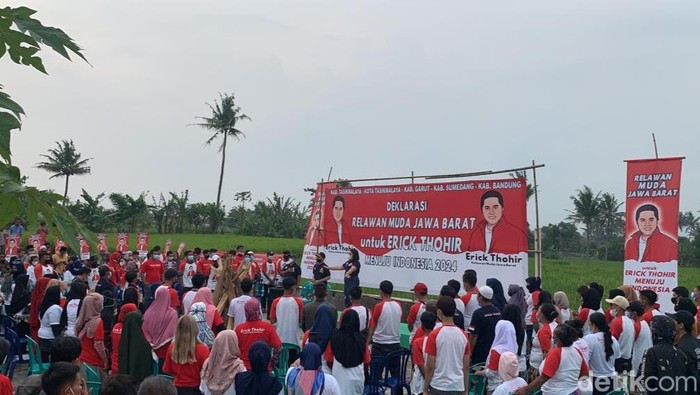 Deklarasi dukung Erick Thohir maju Pilres 2024.