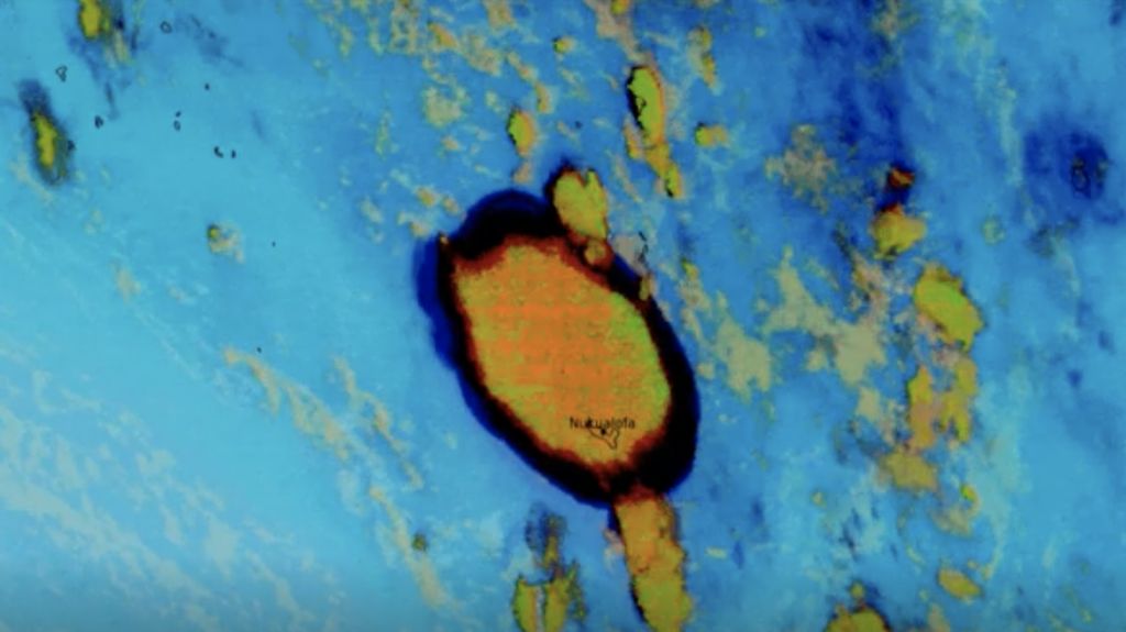 Gambaran Efek Letusan Gunung Berapi Bawah Laut di Tonga