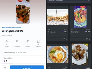 Foto Cirambay dan Indomie Ditawarkan di NFT Puluhan Juta Rupiah