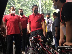 Tinjau Street Race Ancol, Kapolda Metro: Semoga Lahir Pembalap MotoGP