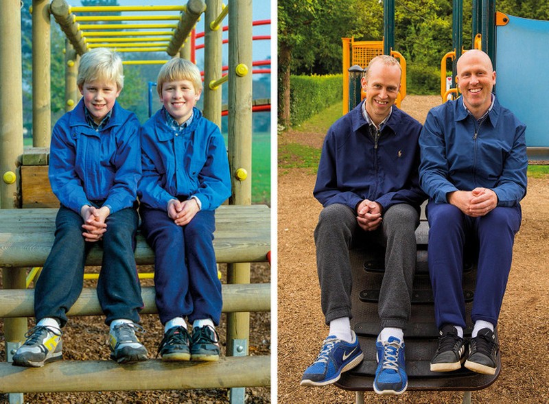 Keren! Fotografer Mengulang Momen 40 Tahun Lalu Dengan Objek yang Sama