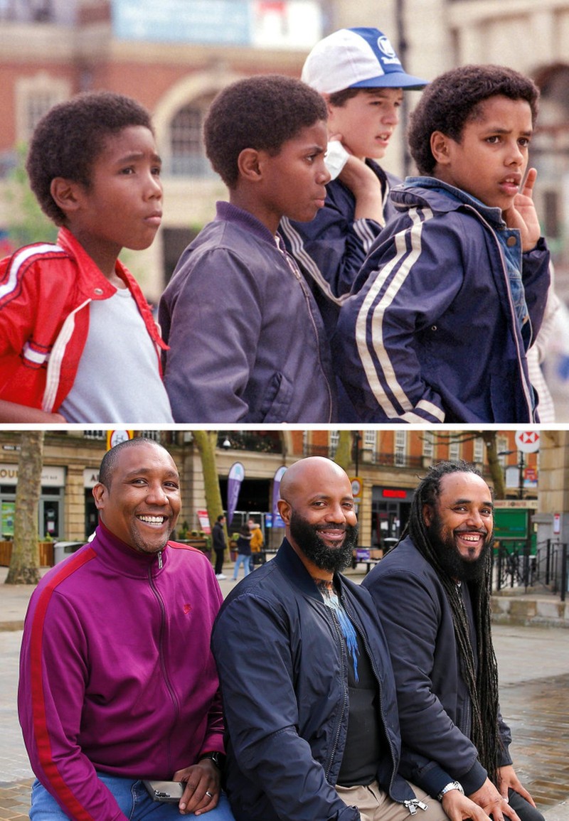 Keren! Fotografer Mengulang Momen 40 Tahun Lalu Dengan Objek yang Sama