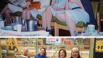 Foto 1983 dan 2020 mereka masih bersahabat. Foto: Brightside