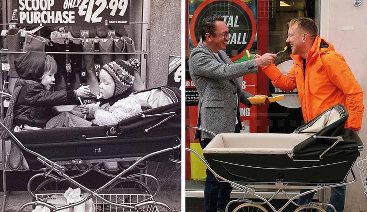 Keren! Fotografer Mengulang Momen 40 Tahun Lalu Dengan Objek yang Sama