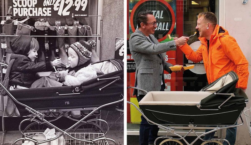 Keren! Fotografer Mengulang Momen 40 Tahun Lalu Dengan Objek yang Sama