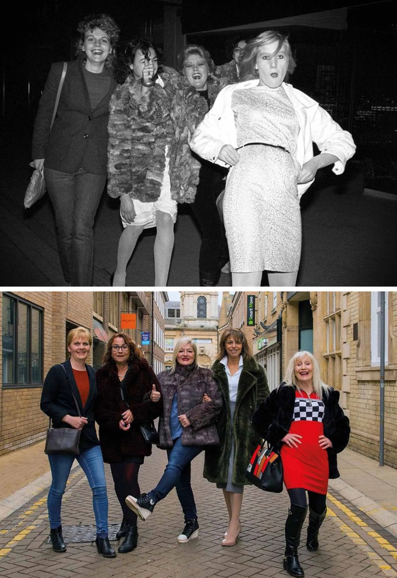 Keren! Fotografer Mengulang Momen 40 Tahun Lalu Dengan Objek yang Sama