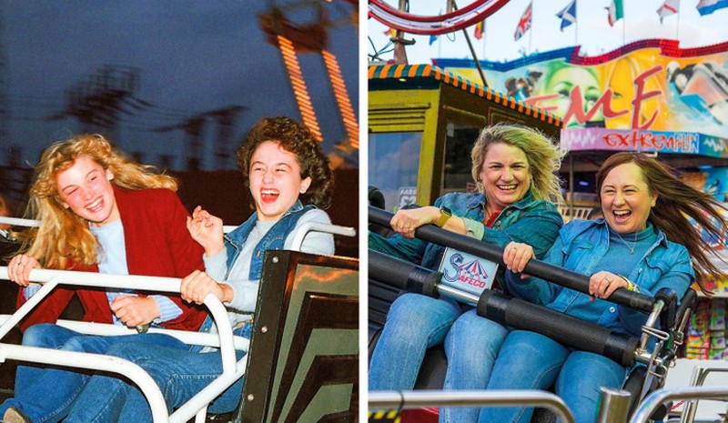 Keren! Fotografer Mengulang Momen 40 Tahun Lalu Dengan Objek yang Sama