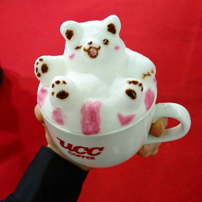 Latte art 3d