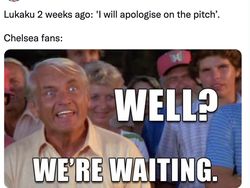 Meme Chelsea Terkapar Dilibas City, Lukaku Bikin Emosi