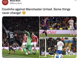 Coutinho Jadi Mimpi Buruk MU Ramai di Linimasa