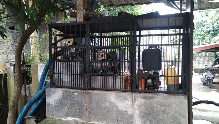 Pompa air warga
